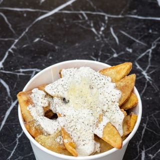 Bucce di patate cacio e pepe