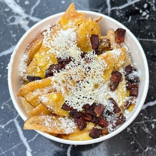 Bucce di patate alla carbonara