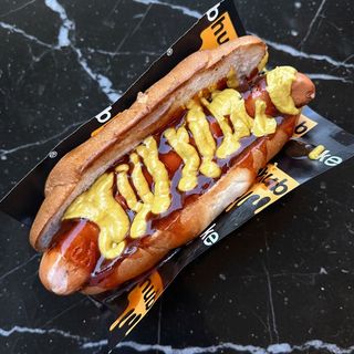 Hot Mustard Hot Dog