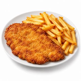 Cotoletta di pollo + Patate fritte