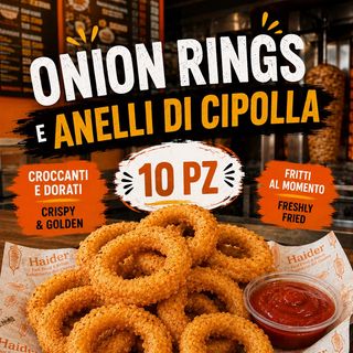 Anelli di Cipolla (Onion Rings) 10pz