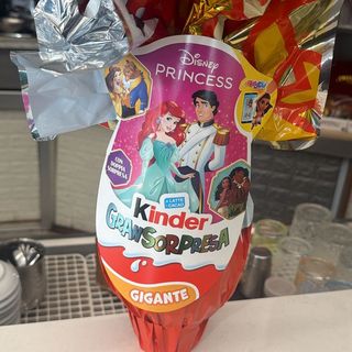 Uova KINDER Gigante Disney PRINCESS