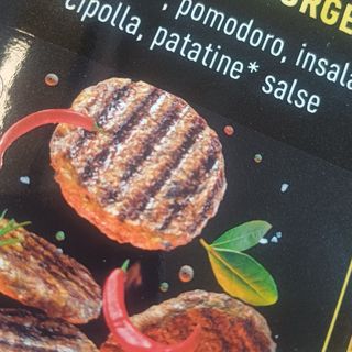 Piatto hamburger
