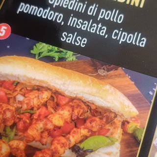 Panino spiedini