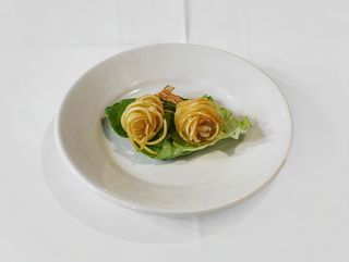 Gamberi in crosta di patate - 2 pezzi