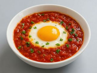 Occhio di bue al pomdoro 