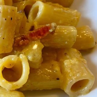 Mezze maniche alla carbonara 