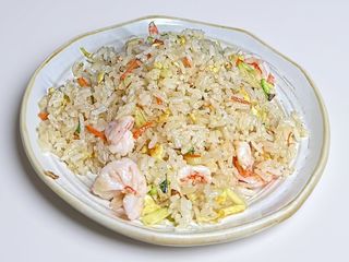 101. Riso con gamberi e verdure