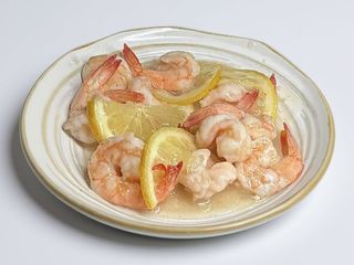 68 .Gamberetti con limone