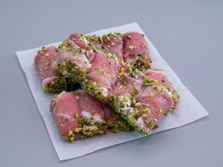Panino con lonza Philadelphia e pistacchio