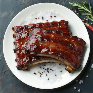 70. Puntine di maiale con sale e pepe