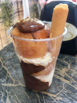 Babà alla Nutella
