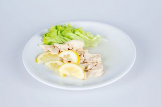 133. Pollo saltato con salsa al limone