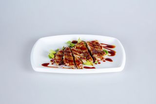 114. Pollo alla piastra con salsa teriyaki