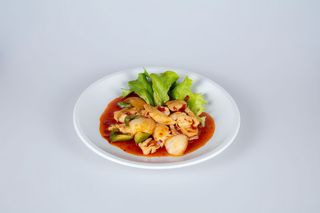 137. Pollo in salsa piccante