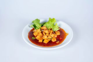 163. Tofu in salsa piccante