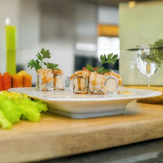 P23. Sake teppanyaki - 8 pezzi