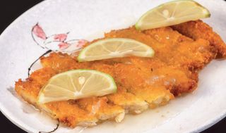 35. Pollo fritto in salsa limone