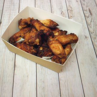 Alette di pollo in salsa bbq