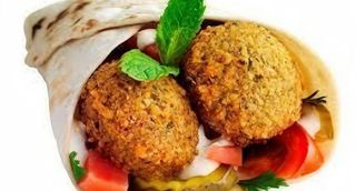 Menù piadina falafel