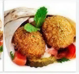 Piadina falafel
