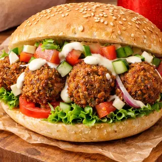 Panino falafel