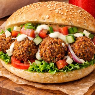 Panino falafel