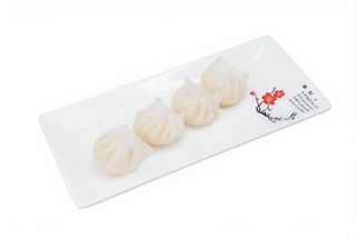 7-Ravioli di giada con gamberi