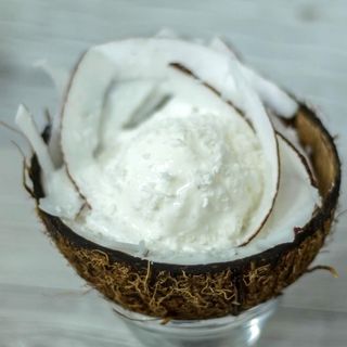 Gelato ripieno cocco
