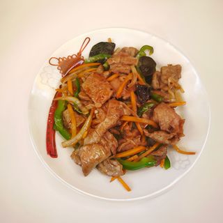 Vitello in salsa di cinque aromi