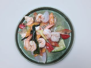 Gamberi ai cinque colori