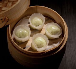 Ravioli con edamame - 4 pezzi