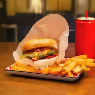 Burger vegano green oat