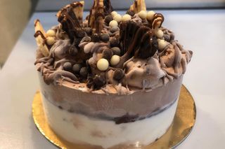 Torta gelato white nut - piccola