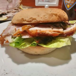 Schiacciata porchetta di Tommy
