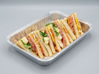 Club sandwich al crudo