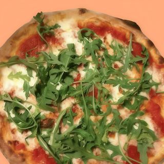 Pizza rucola stracchino