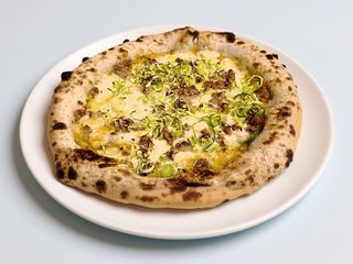 Pizza Porri E Gorgonzola Bufala