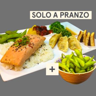 Menu Fish Bento Salmon Filet