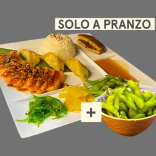 Menu Fish Bento Salmon Tataki