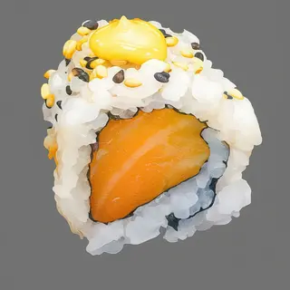 Uramaki spicy salmon 