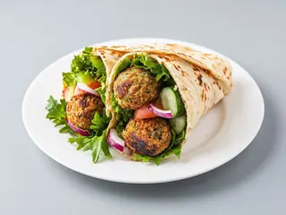 Piadina falafel