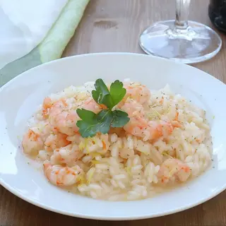 Risotto gamberi e lime