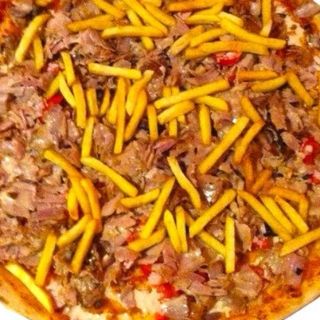 Hot menu pizza kebab