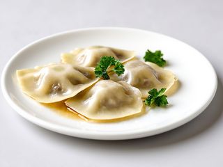 Ravioli cristal vitello