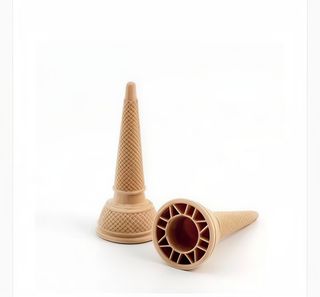 Coni cialda biscotto - 4 pezzi