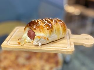 Rolló con würstel