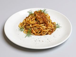 Spaghetti alla catanese