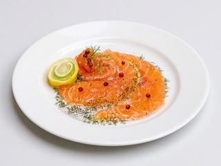carpaccio di salmo