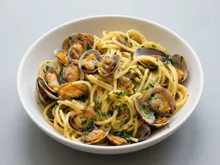 spaghetti alle vongole veraci